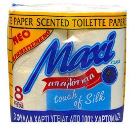 MAXI ΧΑΡΤΙ ΥΓΕΙΑΣ DECO ΑΡΩΜΑ 3φυλλο 80gr. - (8 ΡΟΛΑ)