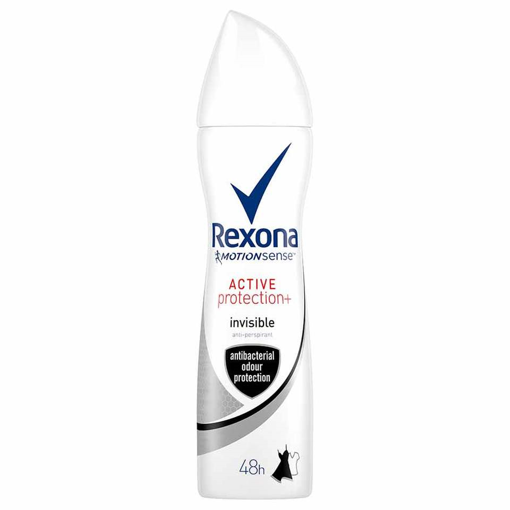 REXONA SPRAY 150ml - (ACTIVE PROTECTION INVISIBLE)