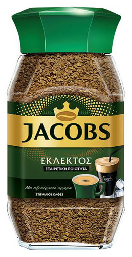 JACOBS ΣΤΙΓΜΙΑΙΟΣ ΕΚΛΕΚΤΟΣ 100gr. - (ΓΥΑΛΙΝΟ)