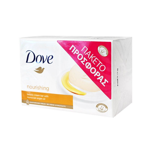 DOVE ΣΑΠΟΥΝΙΑ ARGAN 4X90g PROMO PACK