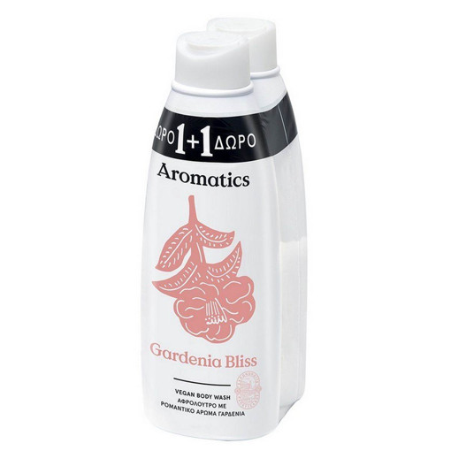 AROMATICS ΑΦΡΟΛΟΥΤΡΟ 650ml - (GARDENIA BLISS) (1+1 ΔΩΡΟ)