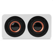 ΞΥΛΙΝΟ ΦΟΡΗΤΟ BLUETOOTH ΗΧΕΙΟ ΣΕ PURE WHITE ΧΡΩΜΑ 10W NOD RnB CONCERT