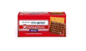 ΠΑΠΑΔΟΠΟΥΛΟΥ ΠΤΙ ΜΠΕΡ 200gr. - (ΣΟΚΟΛΑΤΑ ΓΑΛΑΚΤΟΣ)