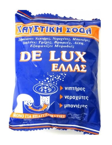 DE LUX ΑΠΟΦΡΑΚΤΙΚΟ ΣΩΛΗΝΑ 900gr. - (ΣΟΔΑ ΚΑΥΣΤΙΚΗ)