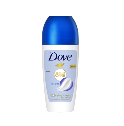 DOVE ΑΠΟΣΜΗΤΙΚΟ ROLL ON ADVANCED CARE TALCO 50ml