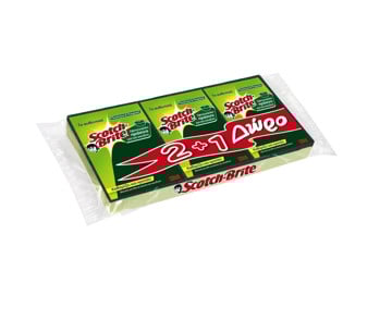 SCOTCH BRITE ΣΦΟΥΓΓΑΡΑΚΙΑ (2+1 τεμ) ΠΟΛΥ ΔΥΝΑΤΟ