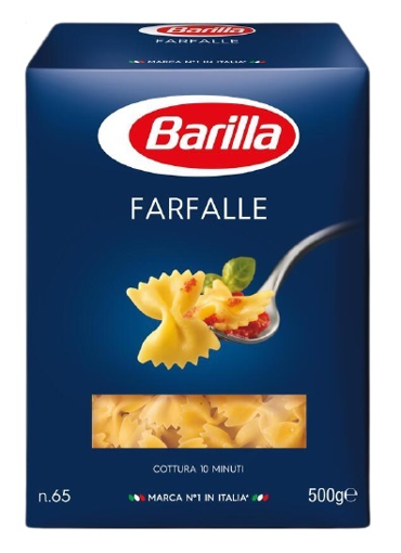 BARILLA 500gr. - (FARFALLE No 65)