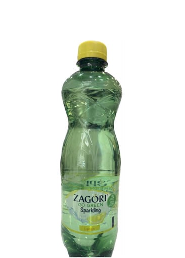 ΖΑΓΟΡΙ SPARKLING GO GREEN 500ml - (ΛΕΜΟΝΙ)