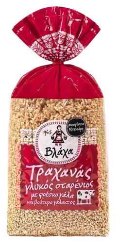 ΒΛΑΧΑ ΠΑΡΑΔΟΣΙΑΚΑ 500gr. - (ΤΡΑΧΑΝΑΣ ΓΛΥΚΟΣ ΣΤΑΡΕΝΙΟΣ ΑΥΓΑ & ΒΟΥΤΥΡΟ)