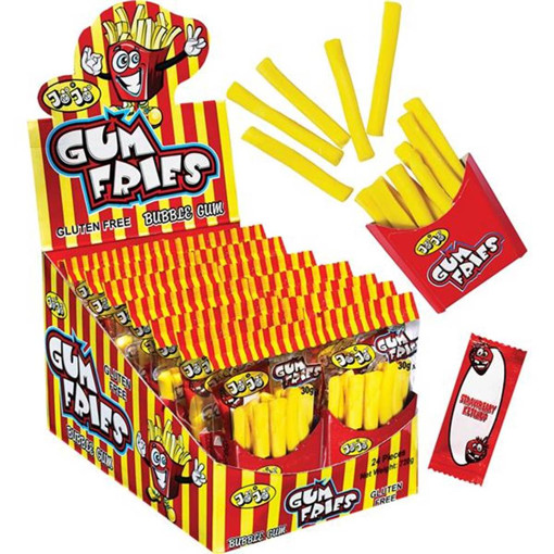 GUM FRIES 30g (with candy ketchup)