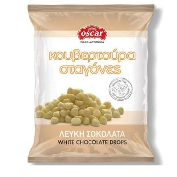 OSCAR ΚΟΥΒΕΡΤΟΥΡΑ ΛΕΥΚΗ ΣΕ ΣΤΑΓΟΝΕΣ 100gr.