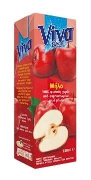 VIVA 250ml - (ΜΗΛΟ ΦΥΣΙΚΟΣ ΧΥΜΟΣ)