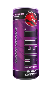 HELL ENERGY DRINK 250ml - (BLACK CHERRY)