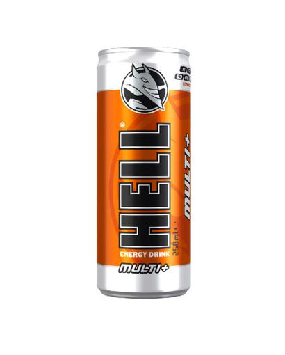 HELL ENERGY DRINK 250ml - (MULTI ACE)