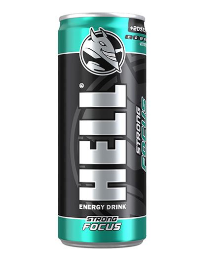 HELL ENERGY DRINK 250ml - (STRONG FOCUS)