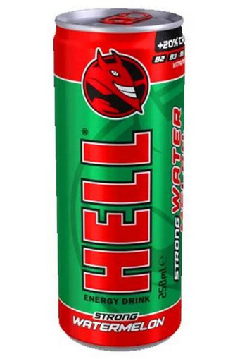 HELL ENERGY DRINK 250ml - (STRONG WATERMELON )