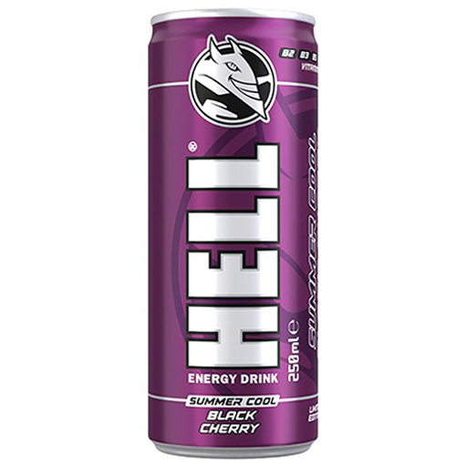 HELL ENERGY DRINK 500ml - (BLACK CHERRY)