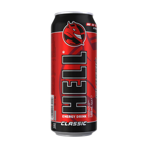 HELL ENERGY DRINK 500ml - (CLASSIC)