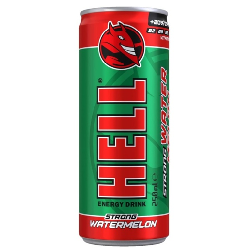 HELL ENERGY DRINK 500ml - (STRONG WATERMELON)