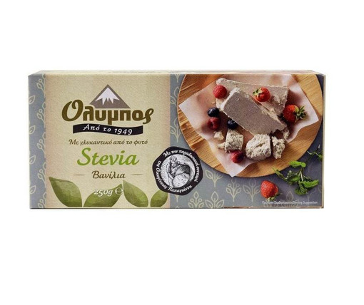 ΟΛΥΜΠΟΣ ΕΔΕΣΜΑ ΣΗΣΑΜΙΟΥ 250gr. - (ΒΑΝΙΛΙΑ ΜΕ ΣΤΕΒΙΑ)