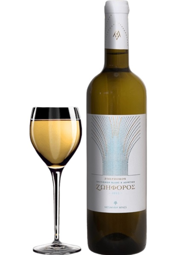 ΛΕΥΚΟΣ ΞΗΡΟΣ ΖΩΗΦΟΡΟΣ 750ml (SAUVIGNON BLANC, ASYRTIKO)