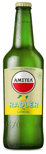 AMSTEL RADLER ΛΕΜΟΝΙ ΜΠΥΡΑ ΦΙΑΛΗ 500ml