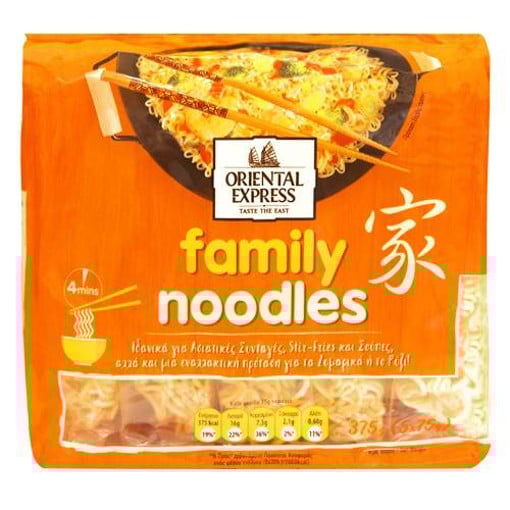O.EXPRESS NOODLES 5x75gr. - (ΟΙΚΟΓΕΝΕΙΑΚΑ)