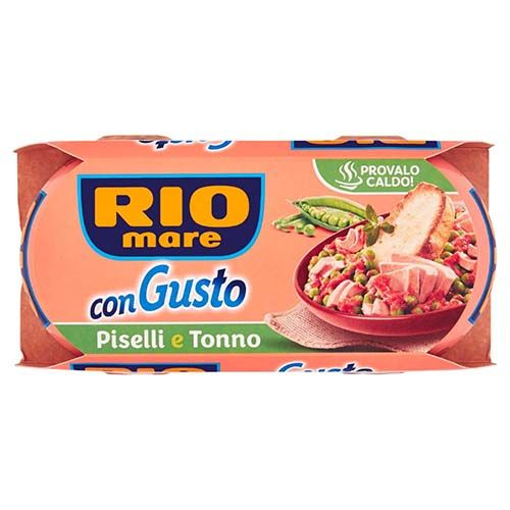 RIO MARE ΤΟΝΟΣ C/GUSTO 2x160gr. - (PISELLI)
