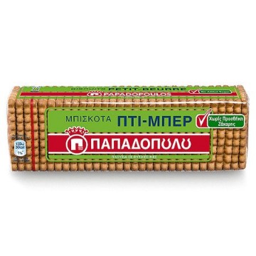 ΠΑΠΑΔΟΠΟΥΛΟΥ ΠΤΙ ΜΠΕΡ ΧΩΡΙΣ ΖΑΧΑΡΗ 225gr