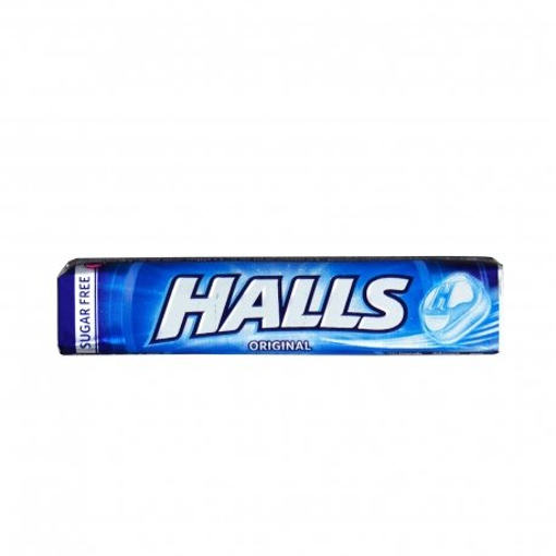 HALLS ORIGINAL ΚΑΡΑΜΕΛΑ ΧΩΡΙΣ ΖΑΧΑΡΗ (32gr)