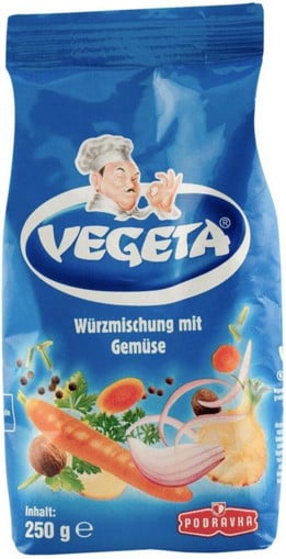 VEGETA ΓΕΥΣΤΙΚΟ ΚΑΡΥΚΕΥΜΑ ΤΡΟΦΙΜΩΝ 250gr.