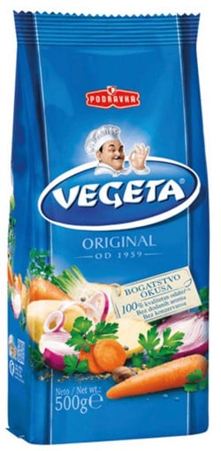 VEGETA ΓΕΥΣΤΙΚΟ ΚΑΡΥΚΕΥΜΑ ΤΡΟΦΙΜΩΝ 500gr