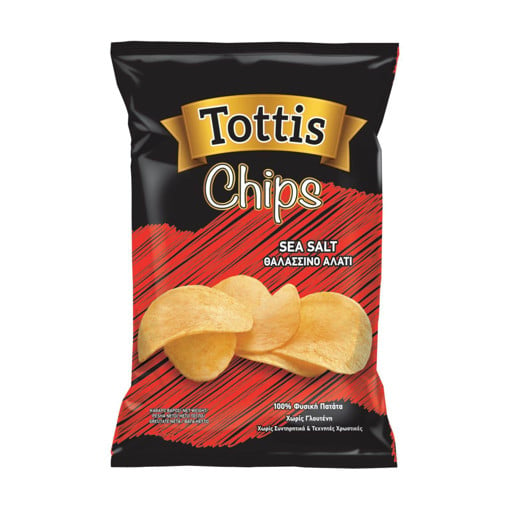 TOTTIS CHIPS 90gr. - (ΑΛΑΤΙ)