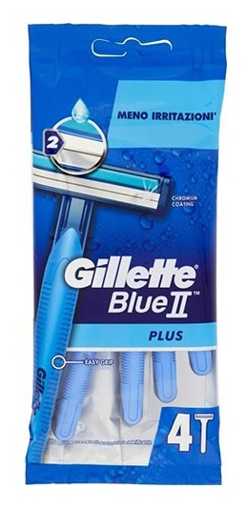 GILLETTE ΞΥΡΑΦΑΚΙΑ BLUE ΙΙ (4τεμ.)