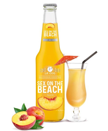 LE COQ COCKTAIL 330ml vol 4.7% - (SEX ON THE BEACH)