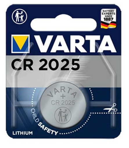 VARTA ΜΠΑΤΑΡΙΑ ΛΙΘΙΟΥ CR2025 (1ΤΜΧ)