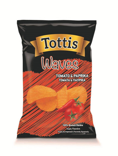 TOTTIS WAVES ΝΤΟΜΑΤΑ ΠΑΠΡΙΚΑ 90gr