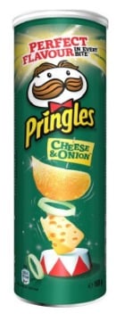 PRINGLES ΤΣΙΠΣ 165gr. - (CHEESE & ONION)