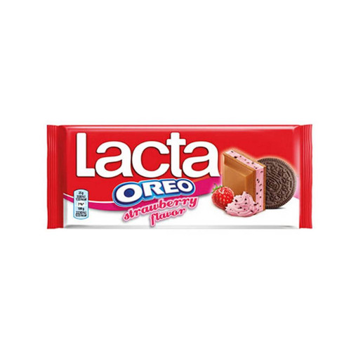 LACTA ΣΟΚΟΛΑΤΑ 105gr. - (OREO STRAWBERRY)