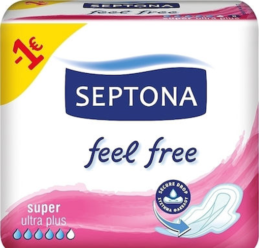 SEPTONA ΣΕΡΒΙΕΤΕΣ FEEL FREE SUPER 8τεμ. (-1€)