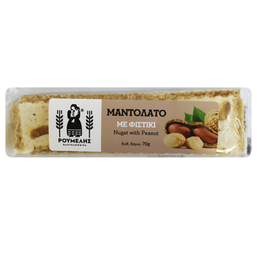 ΡΟΥΜΕΛΗ ΜΑΝΤΟΛATO ΚΑΔΡΟΝΙ 70gr. - (ΜΕ ΦΥΣΤΙΚΙ)
