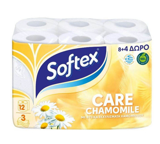 SOFTEX Χ.Υ.CARE ΜΕ ΧΑΜΟΜ.(8+4)Χ8Τ 160Φ