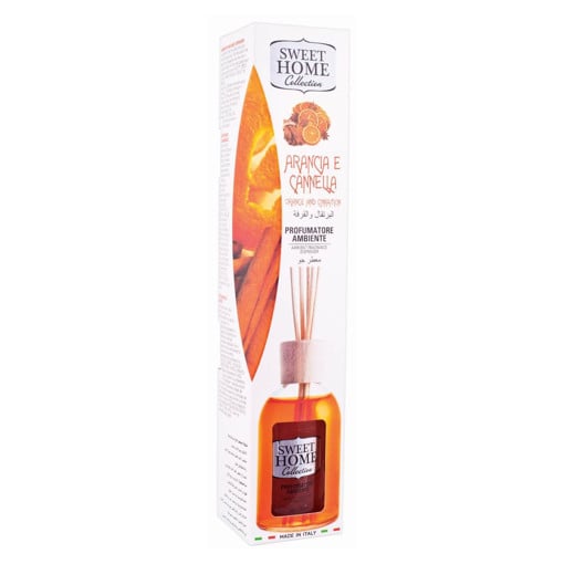 SWEET HOME ΑΡΩΜΑΤΙΚΟ ΧΩΡΟΥ 100ml ΜΕ STICK ARANCIA & CANNELLA