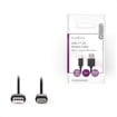 ΚΑΛΩΔΙΟ USB HIGH-SPEED A - USB TYPE-C 0.1m NEDIS CCGP60600BK01