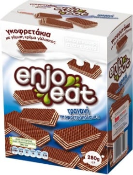 ENJOEAT ΓΚΟΦΡΕΤΑΚΙΑ ΓΑΛΑΚΤΟΣ 280gr