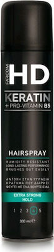 FARCOM HD HAIRSPRAY No4 300ml - (EXTRA STRONG HOLD)