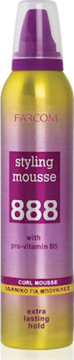 FARCOM STYLING 888 MOUSSE 250ml - (CURLY)