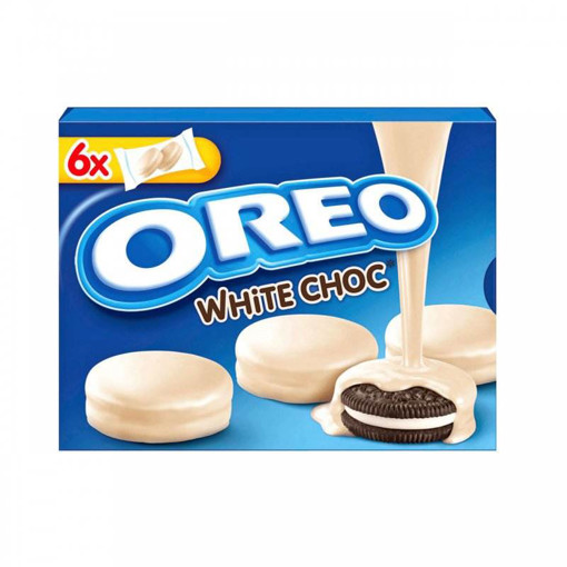 OREO ΜΠΙΣΚΟΤΟ ΕΠΙΚΑΛΥΨΗ ΛΕΥΚΗΣ ΣΟΚΟΛΑΤΑΣ 246gr. - (WHITE CHOC)