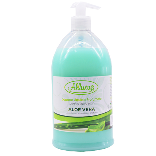 ALLWAYS ΚΡΕΜΟΣΑΠΟΥΝΟ 1 lit - (ALOE VERA)