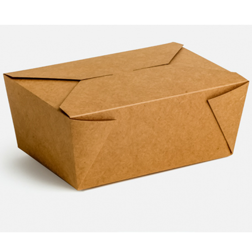 KRAFT DELIVERY BOX No 5 - (75τεμ.) - (18,5x9x5,5cm)(#6a)